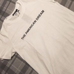 NASTY GAL brand white tee shirt